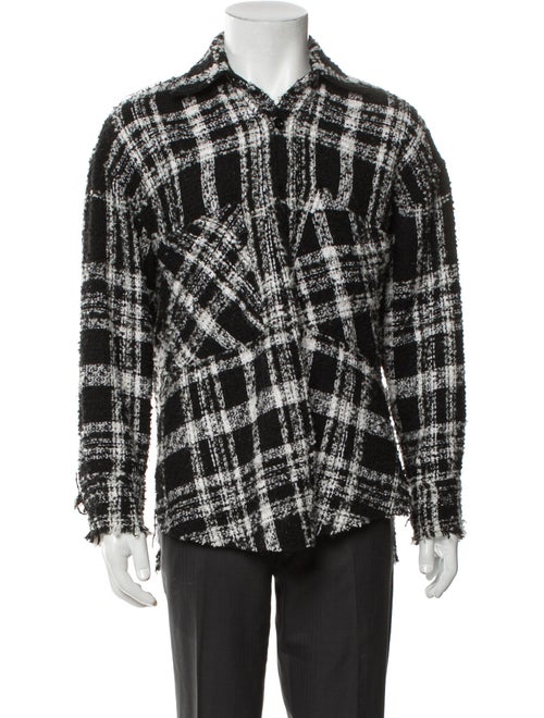 Faith Connexion Plaid Print Jacket