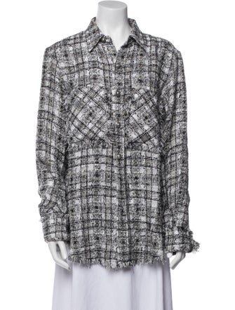 Faith Connexion Tweed Pattern Jacket