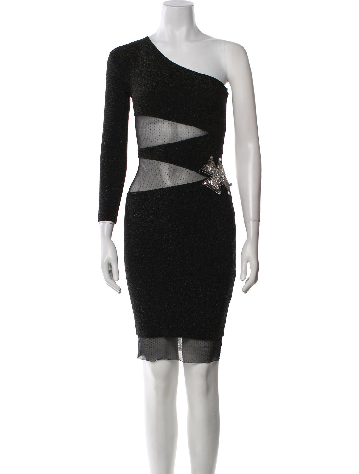 Faith Connexion One-Shoulder Mini Dress