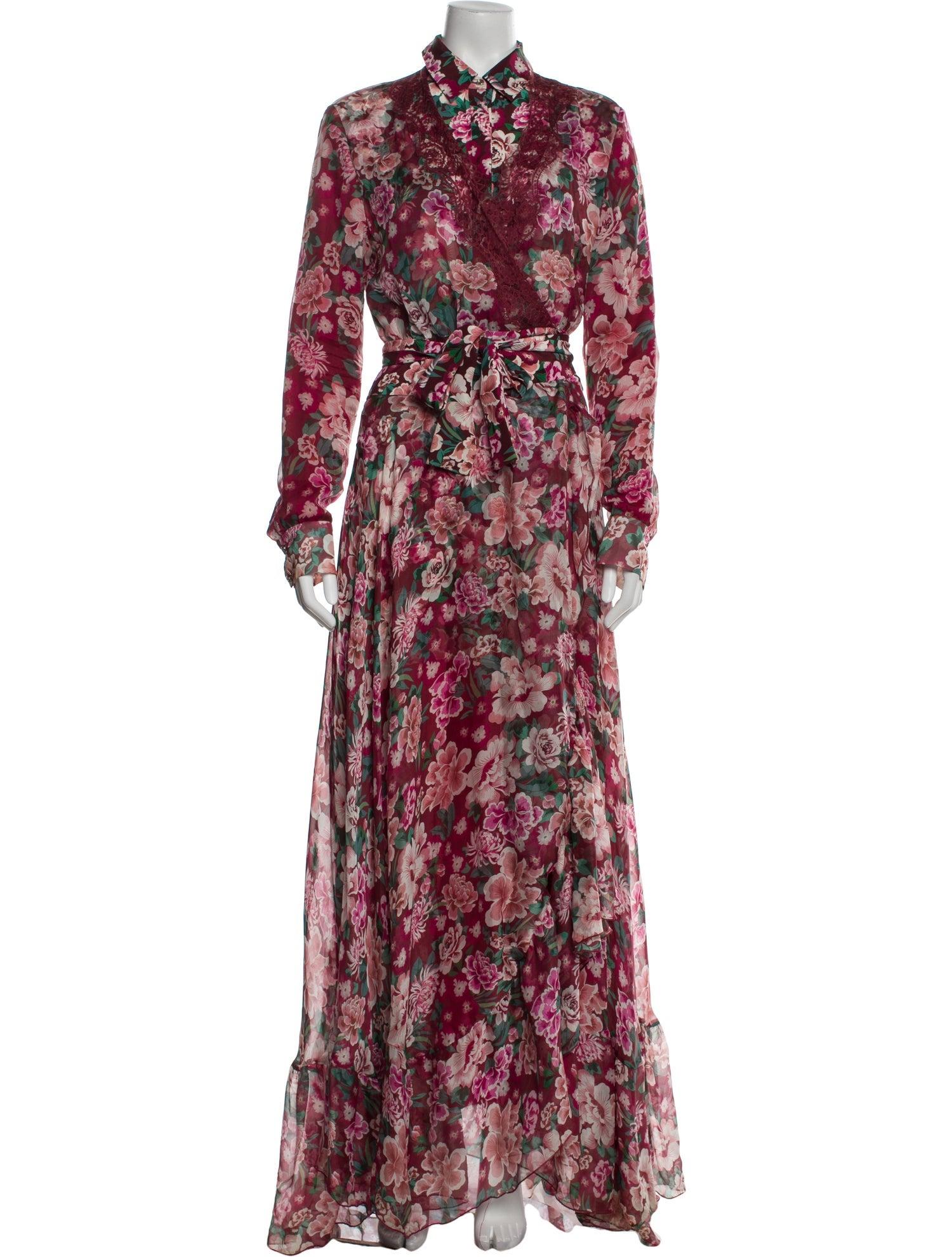 Faith Connexion Silk Long Dress