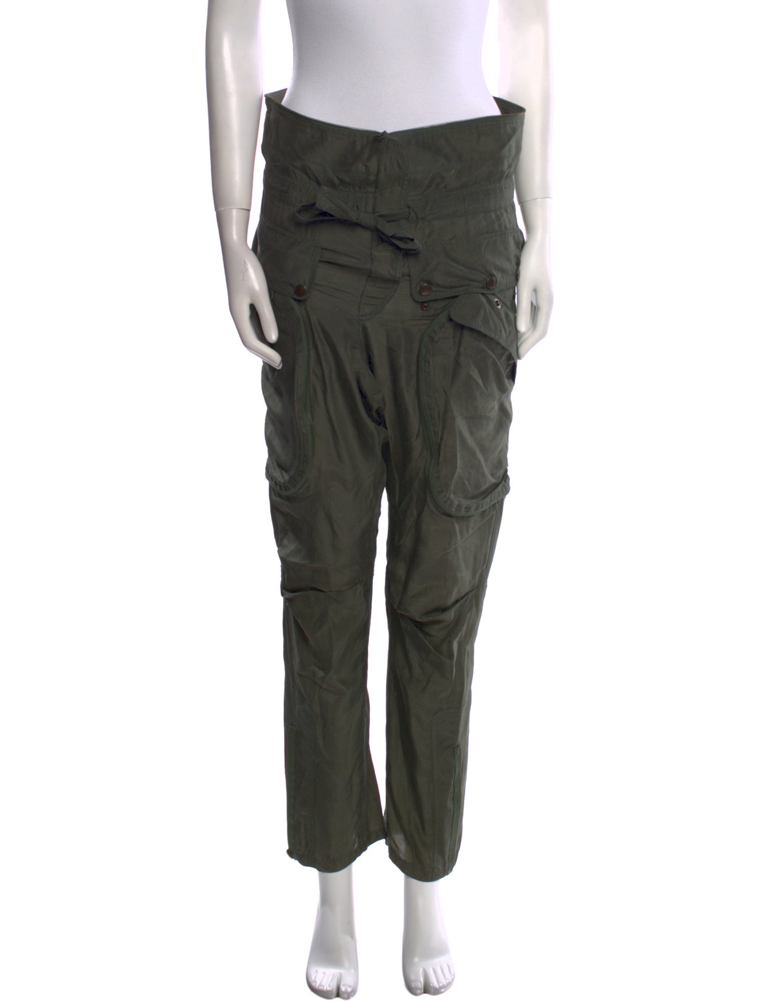 Faith Connexion Silk Straight Leg Pants