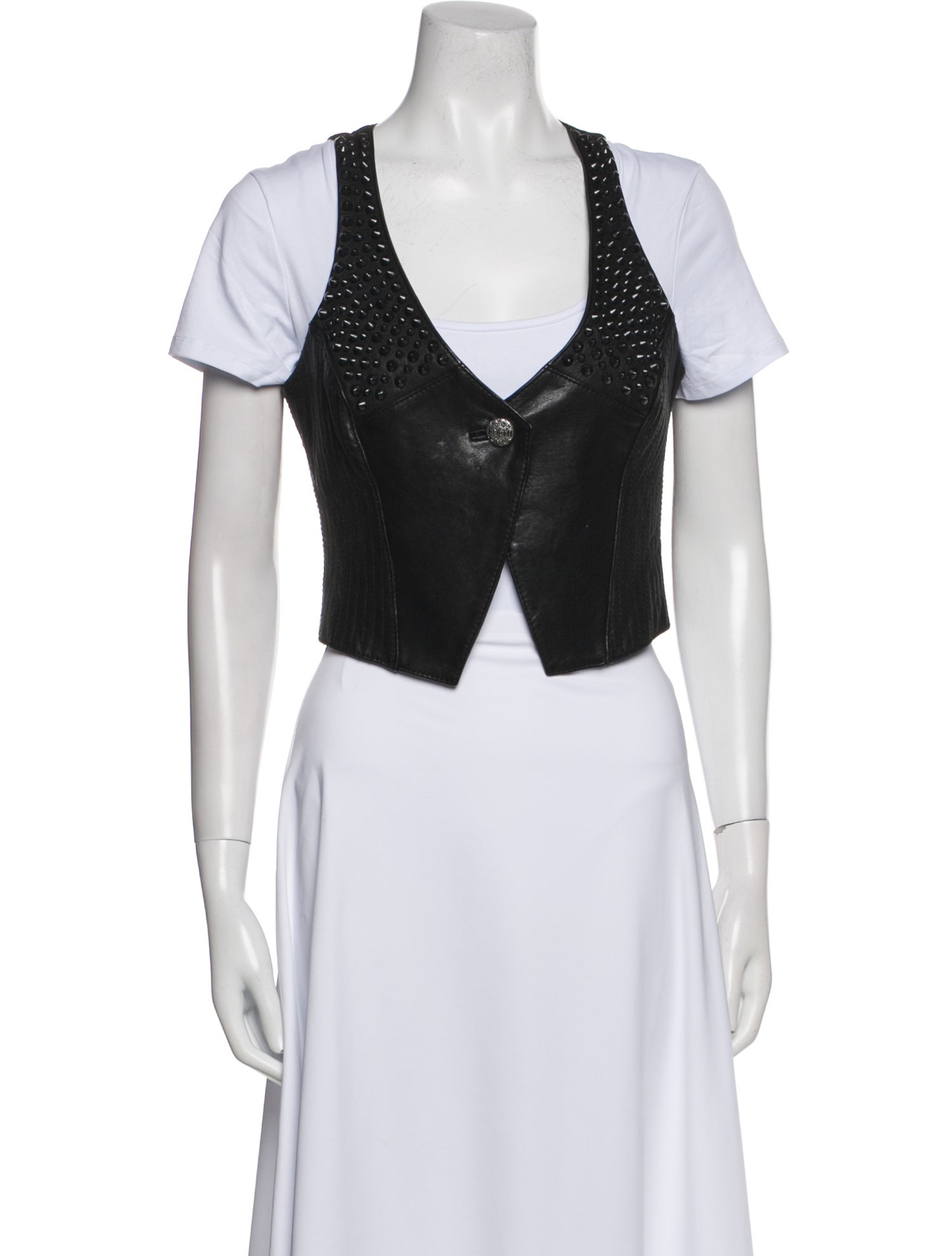 Faith Connexion Leather Vest