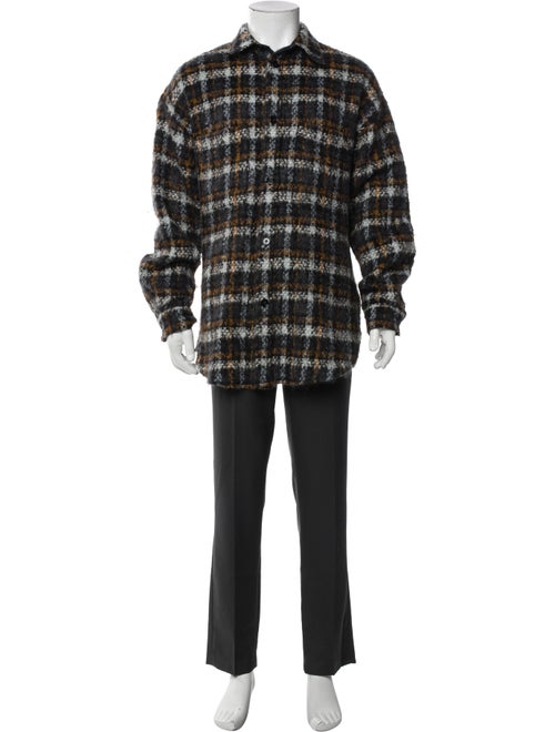 Faith Connexion Plaid Print Jacket