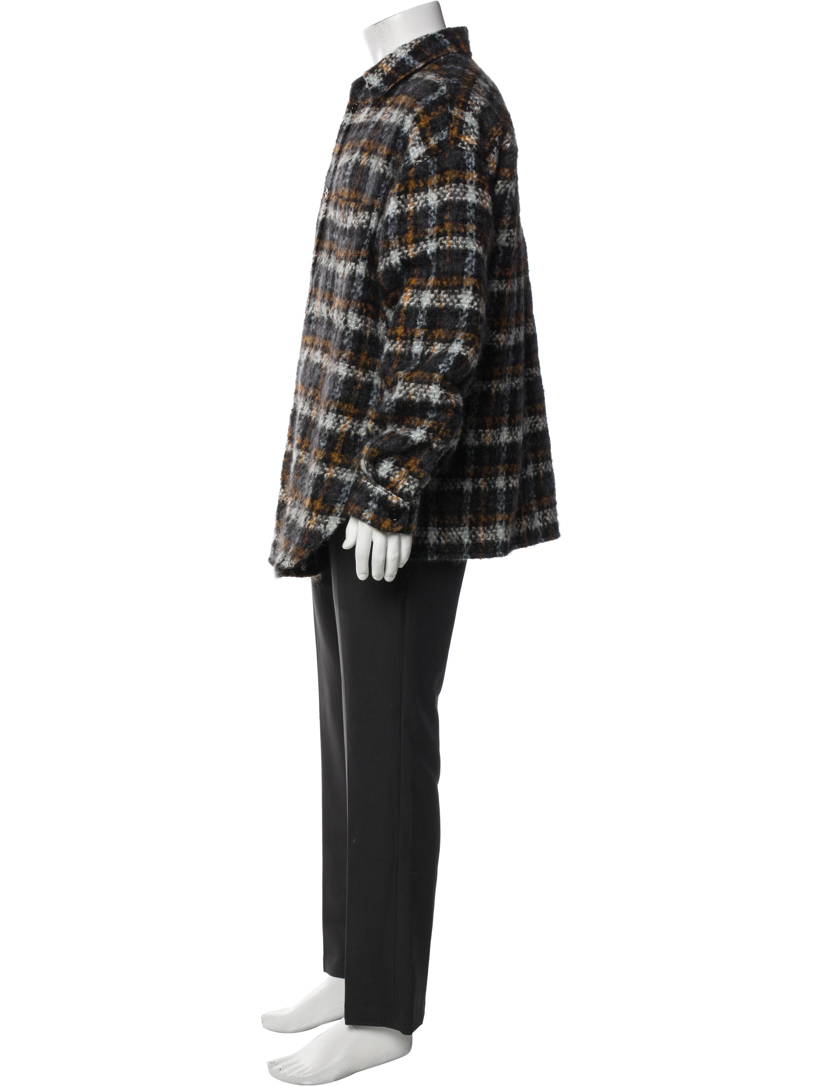 Faith Connexion Plaid Print Jacket