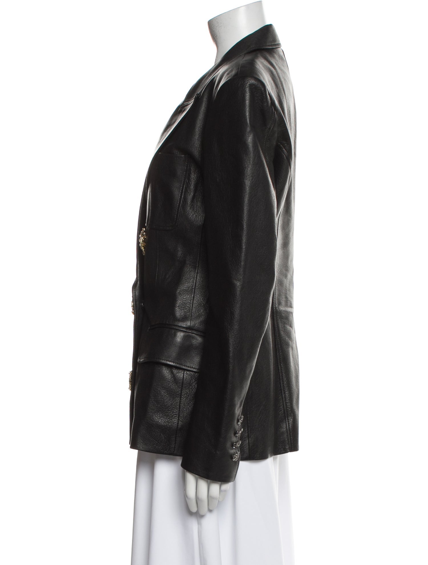 Faith Connexion Leather Blazer