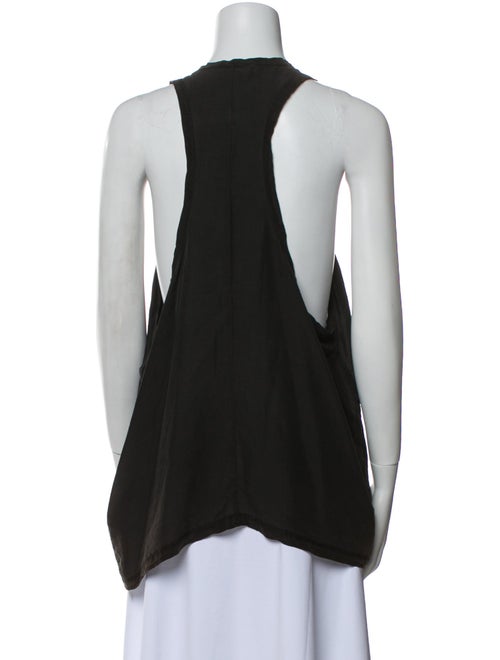 Faith Connexion Silk Scoop Neck Top
