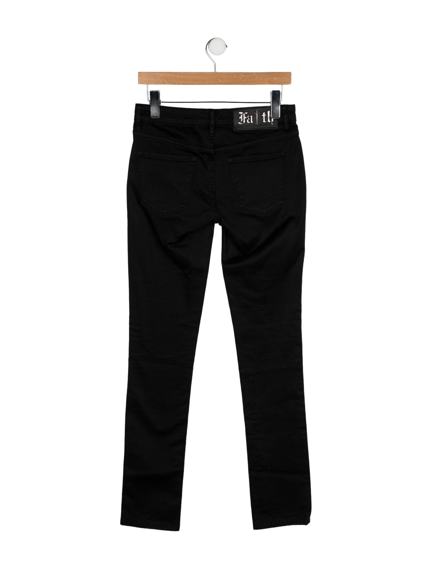 Faith Connexion Mid-Rise Straight Leg Jeans