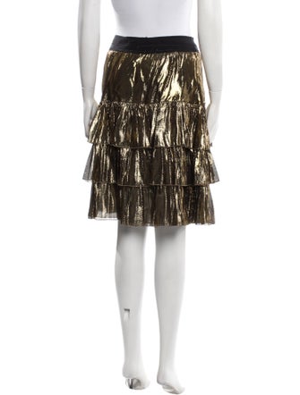 Faith Connexion Ruffle Embellishment Knee-Length Skirt