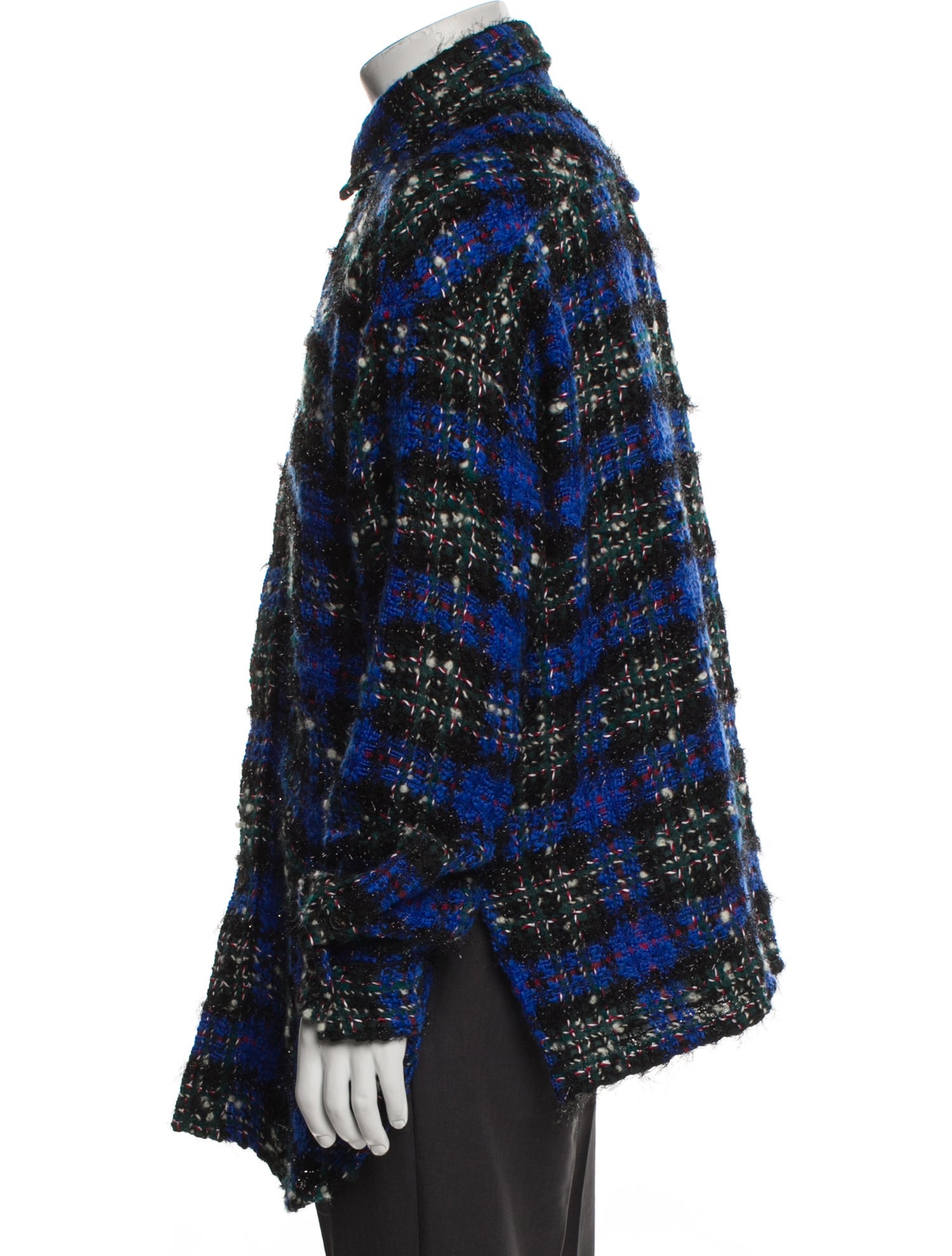 Faith Connexion Plaid Print Long Sleeve Shirt