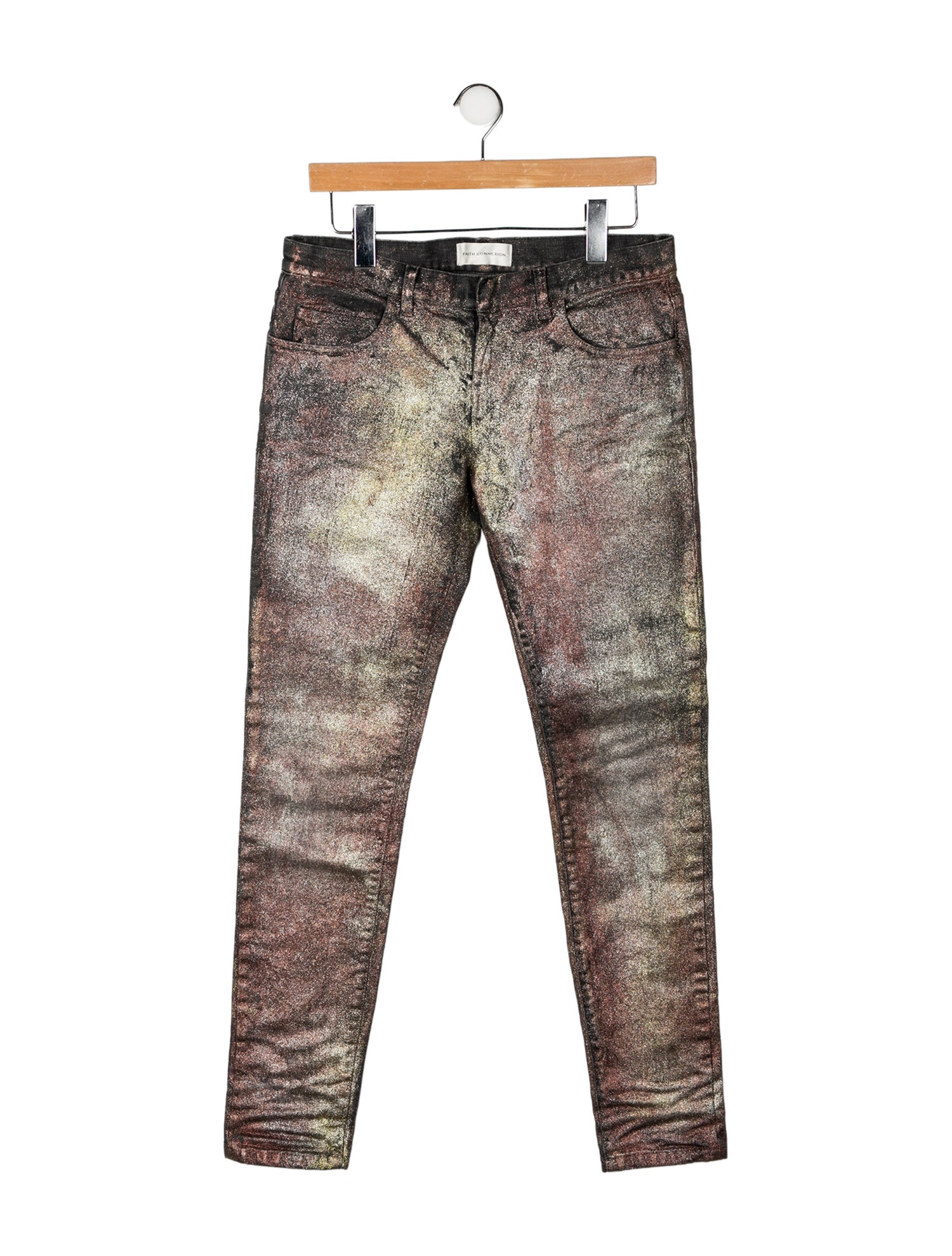 Faith Connexion Mid-Rise Straight Leg Jeans