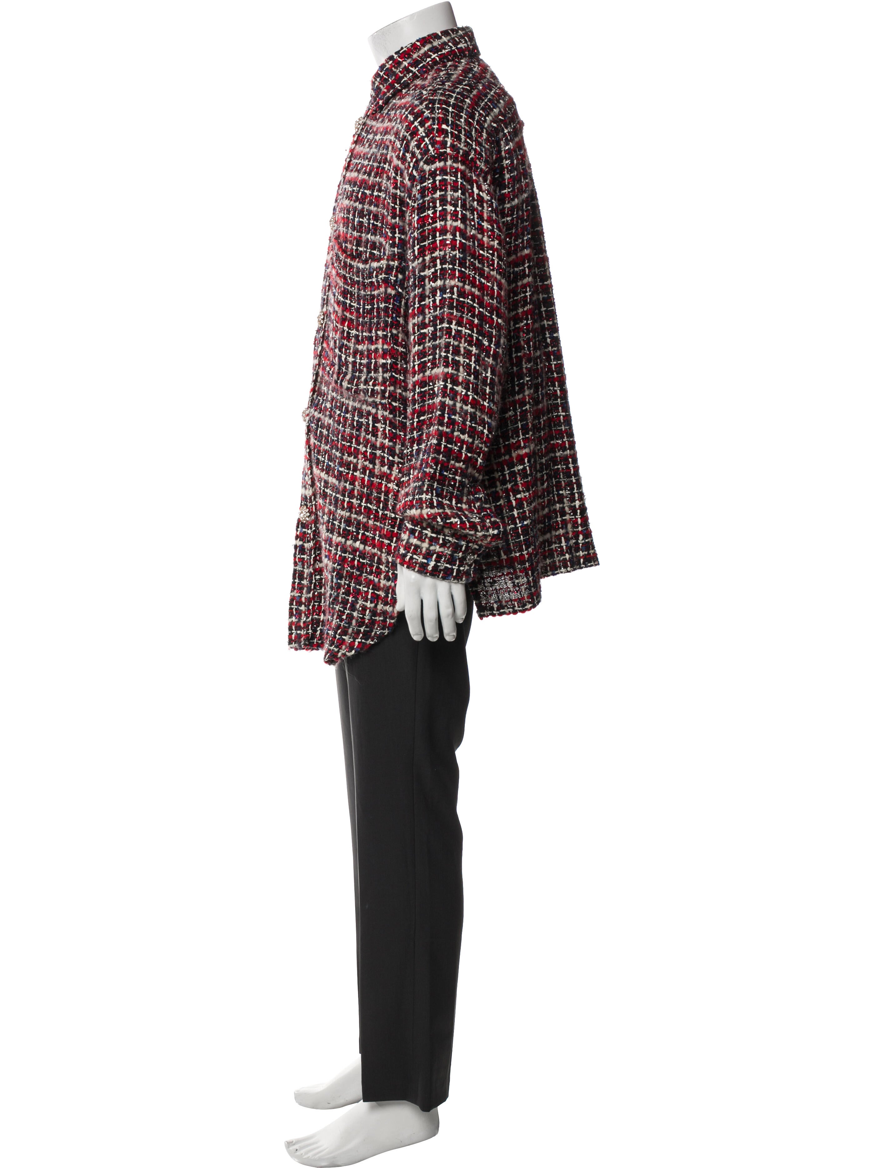 Faith Connexion Tweed Pattern Poncho