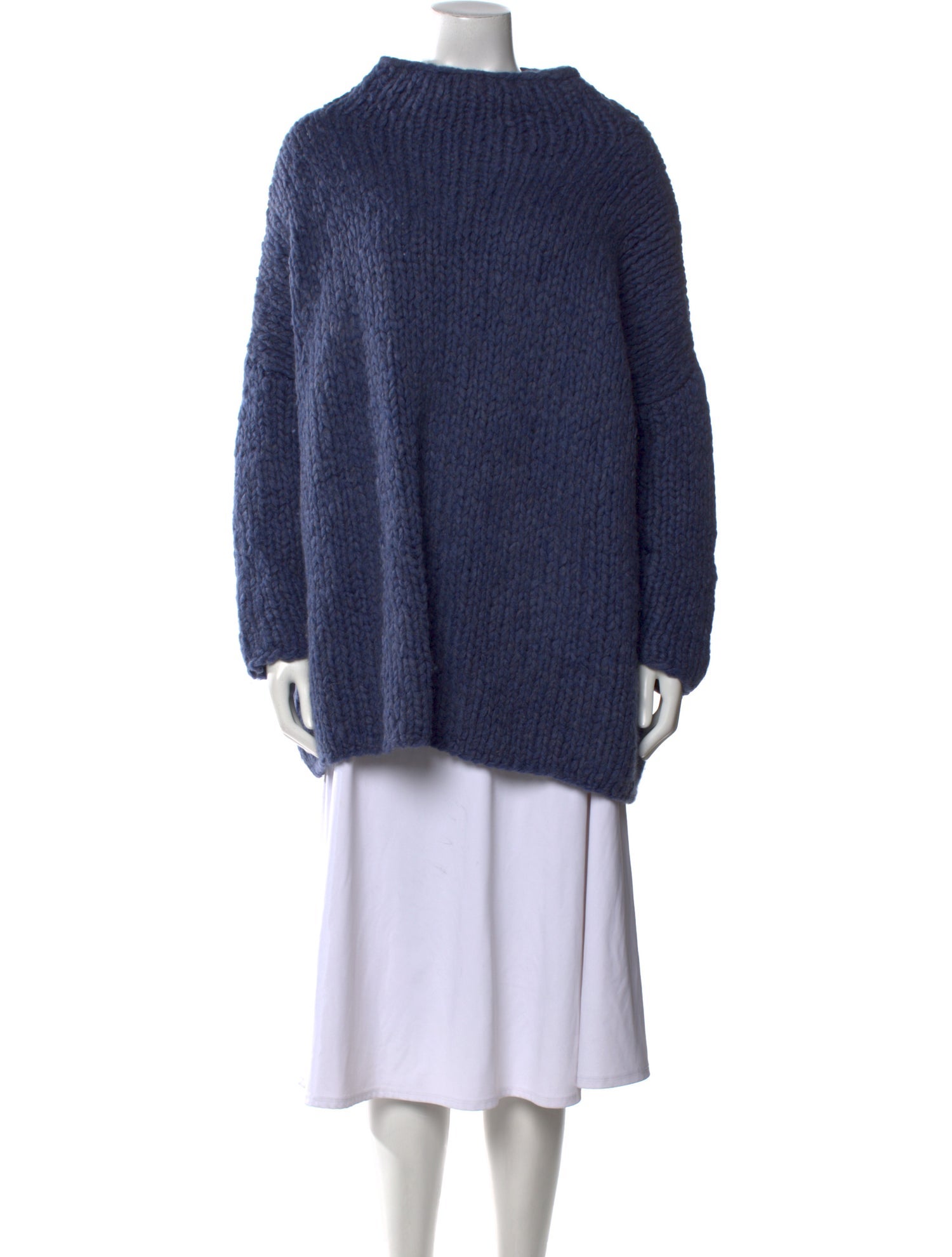 F Cashmere Cashmere Mock Neck Sweater