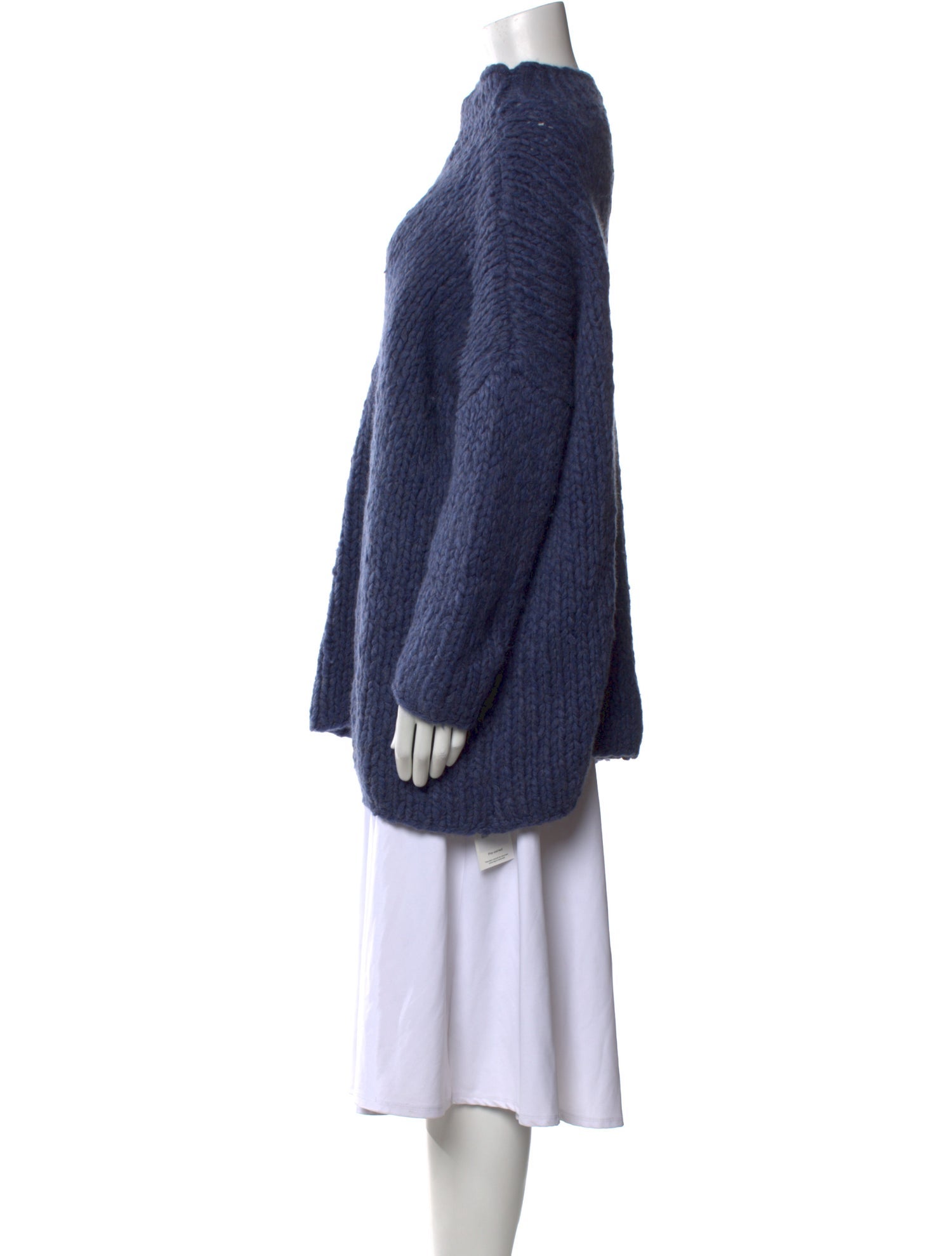 F Cashmere Cashmere Mock Neck Sweater