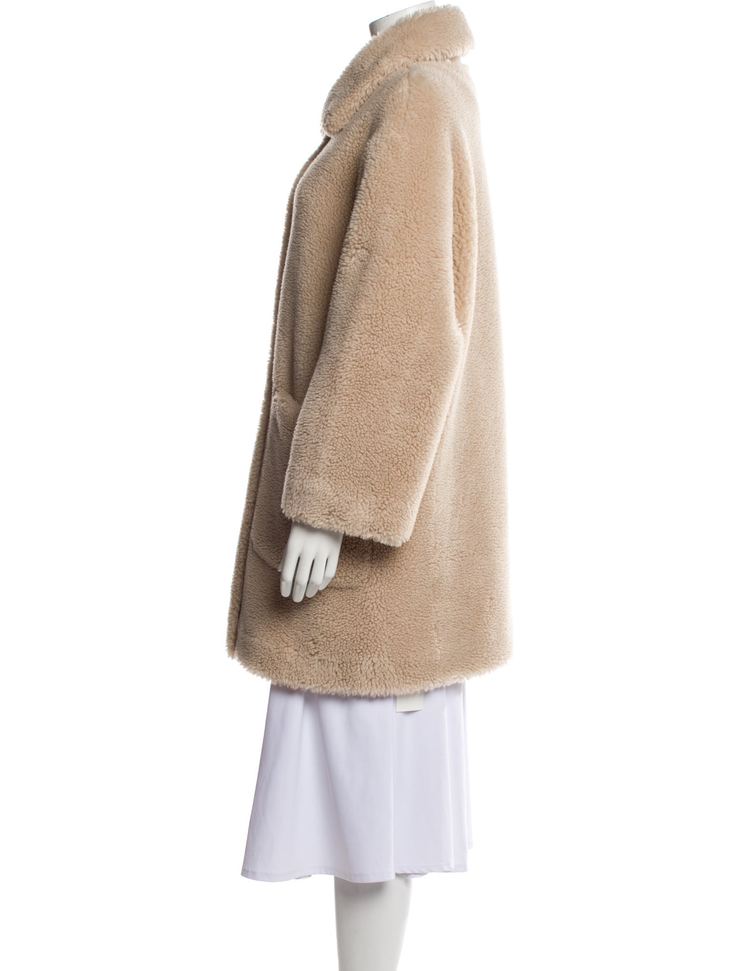 Forte Cashmere Faux Fur Coat