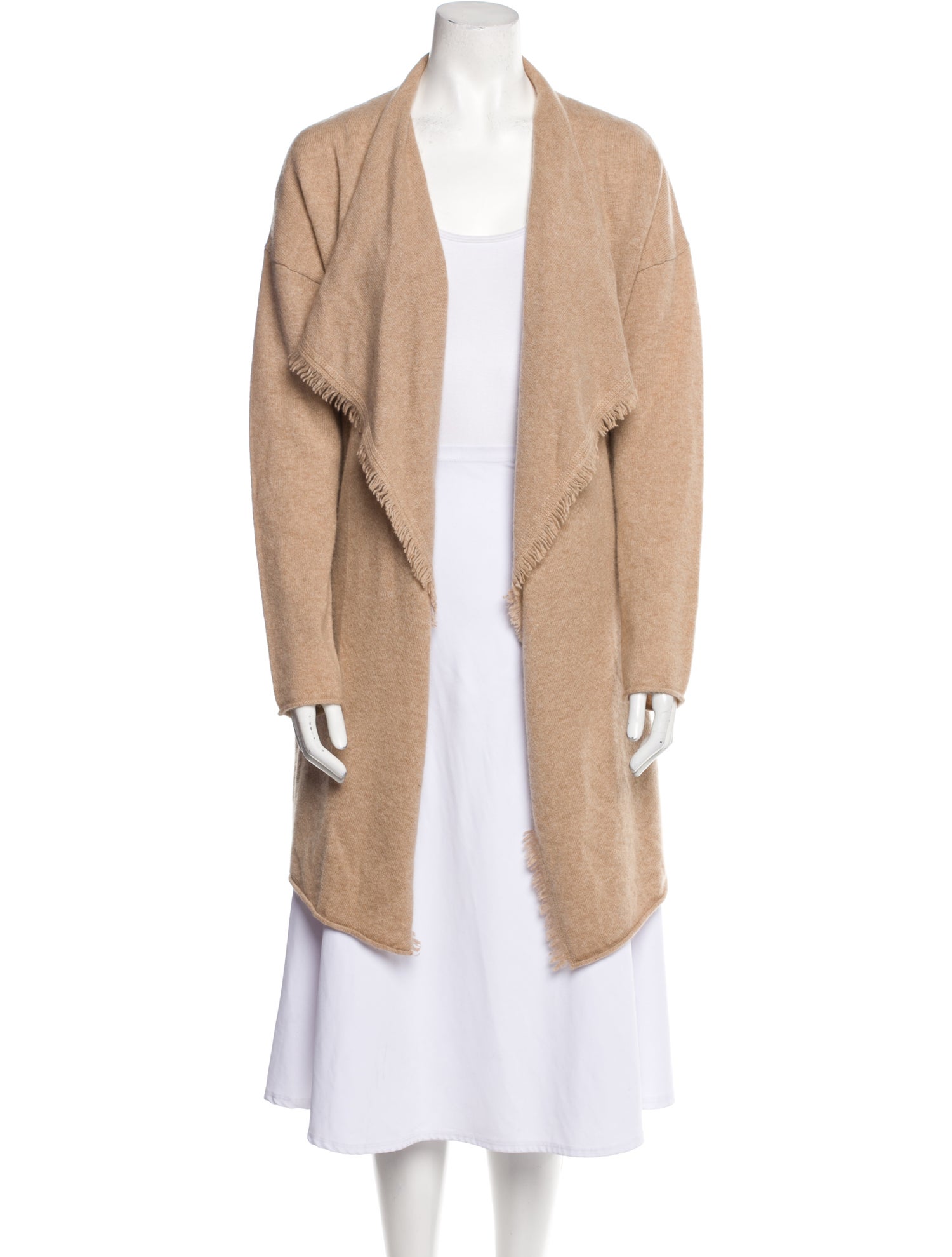 Forte Cashmere Cashmere Open Front Sweater