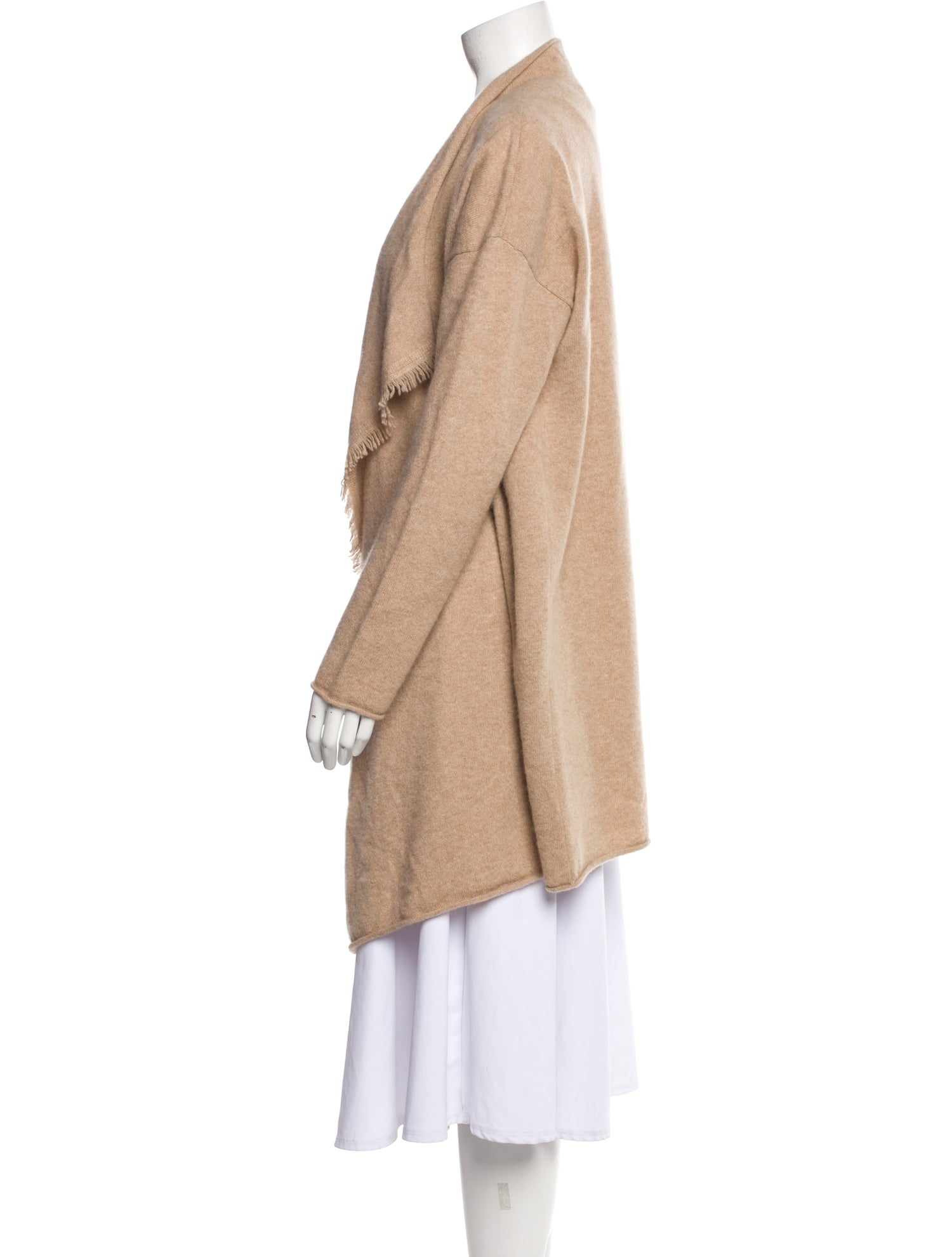 Forte Cashmere Cashmere Open Front Sweater
