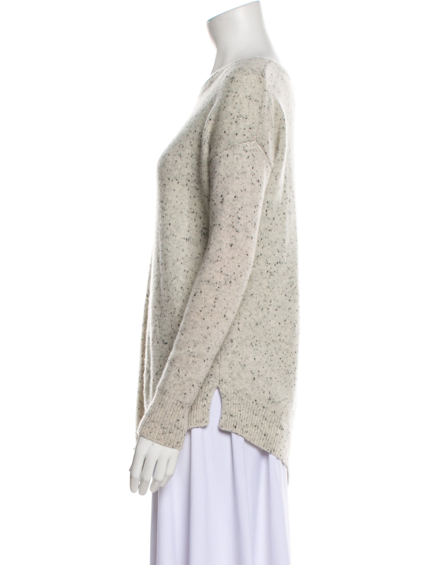 Forte Cashmere Cashmere Scoop Neck Sweater