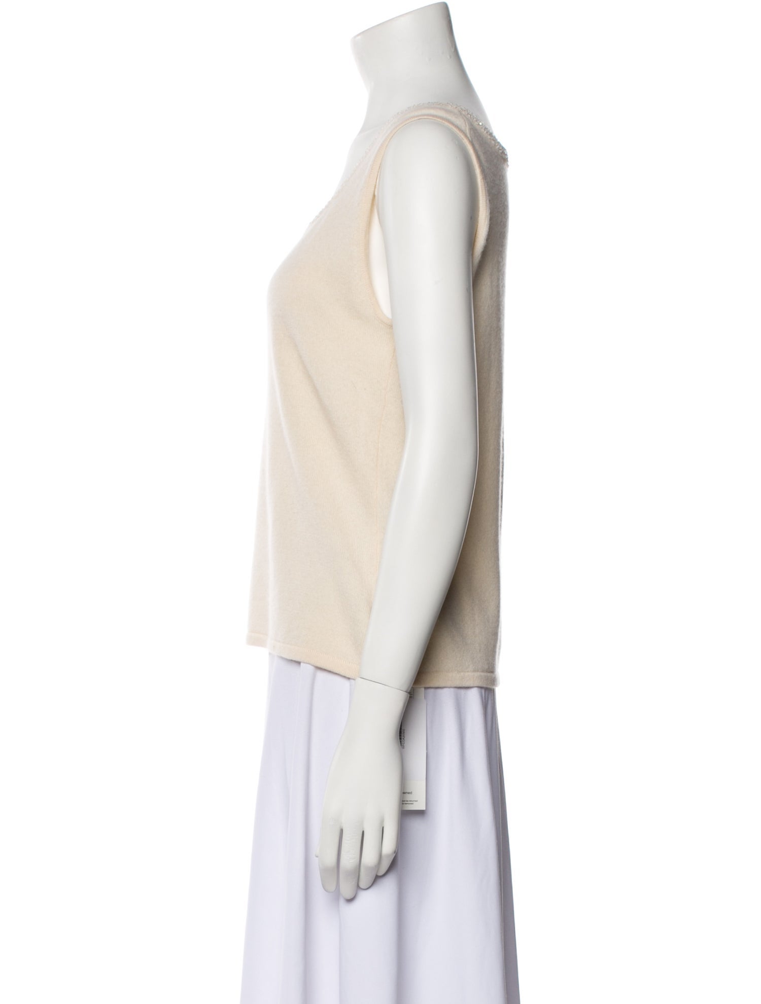 Forte Cashmere Cashmere Scoop Neck Top