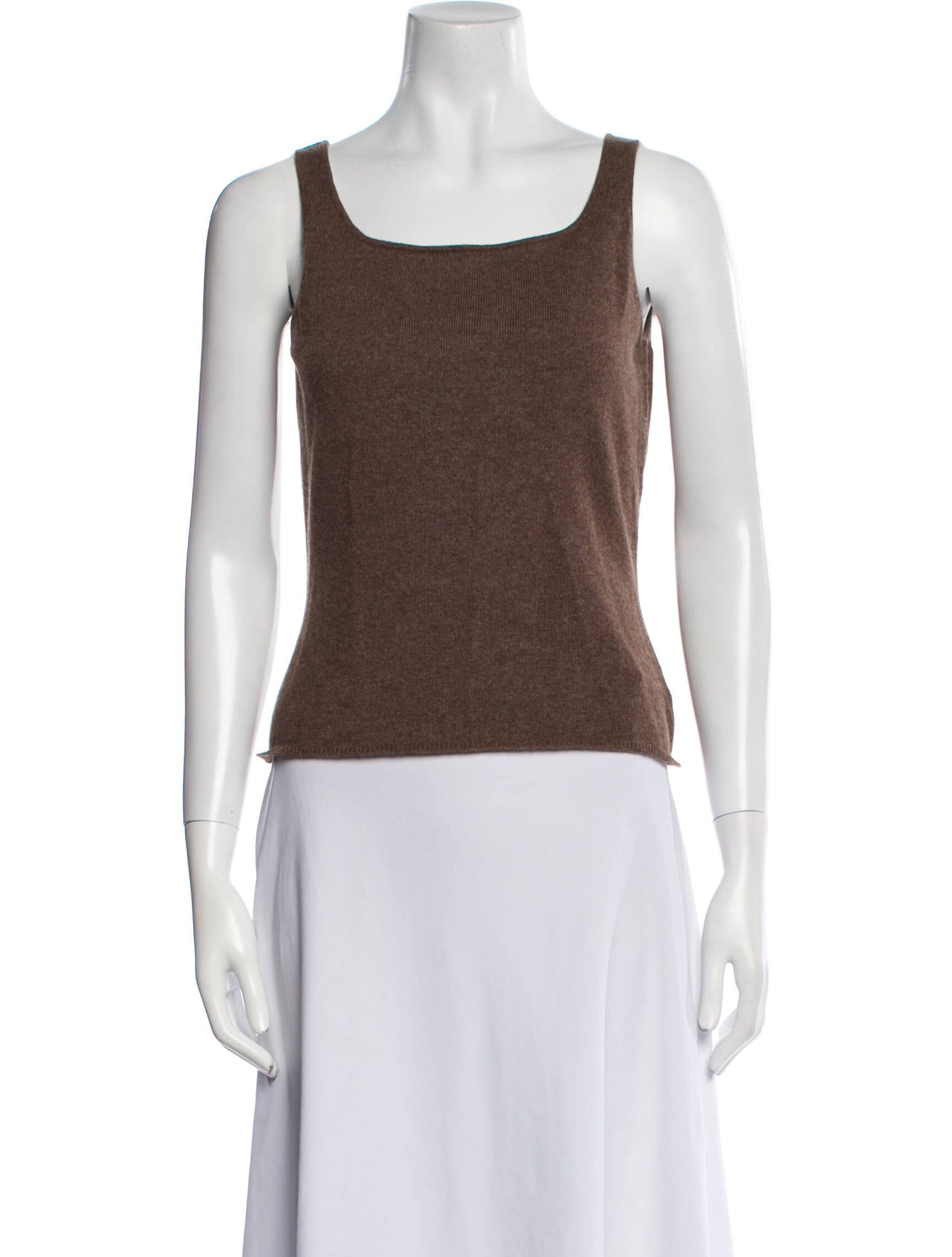 Forte Cashmere Cashmere Square Neckline Sweater