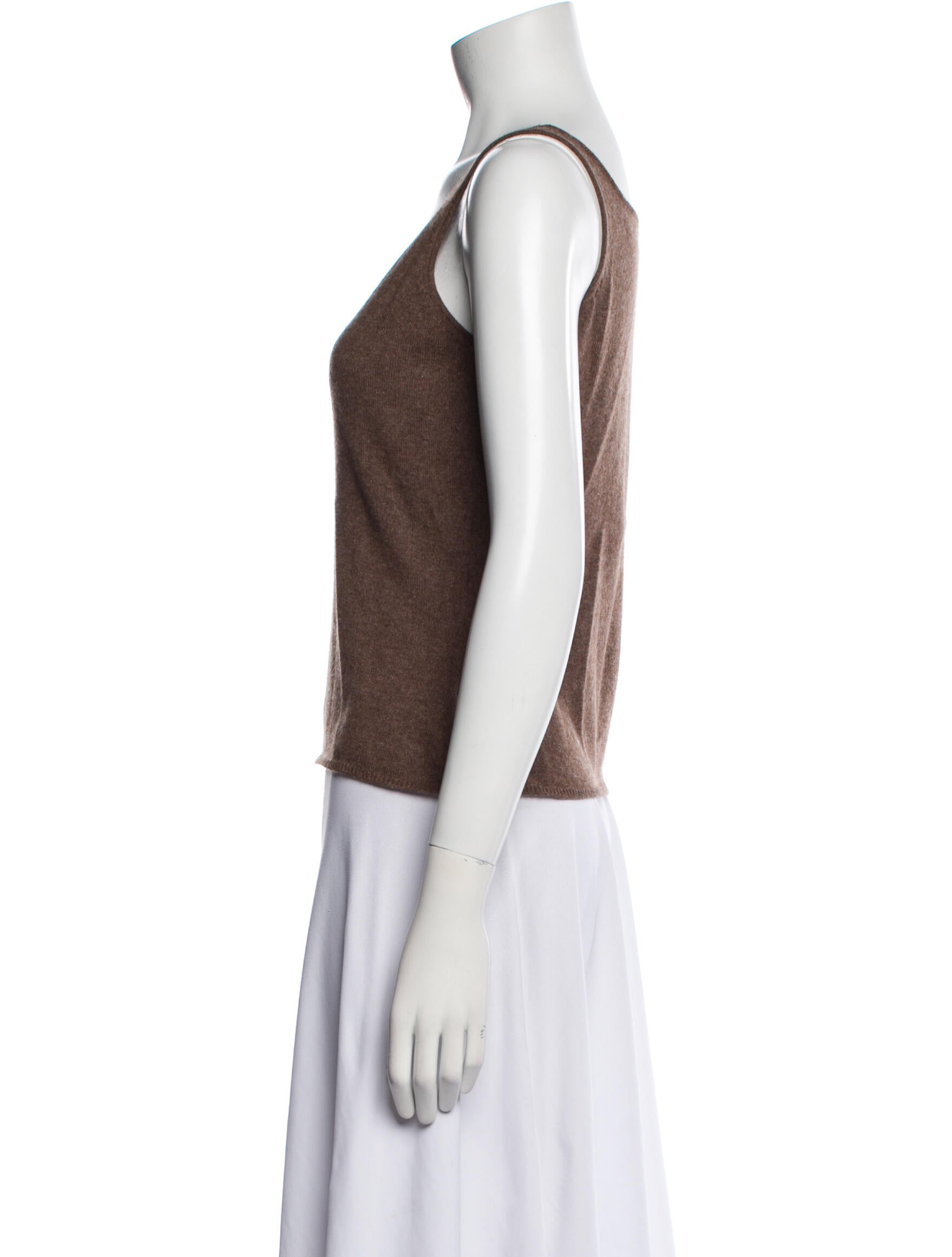 Forte Cashmere Cashmere Square Neckline Sweater