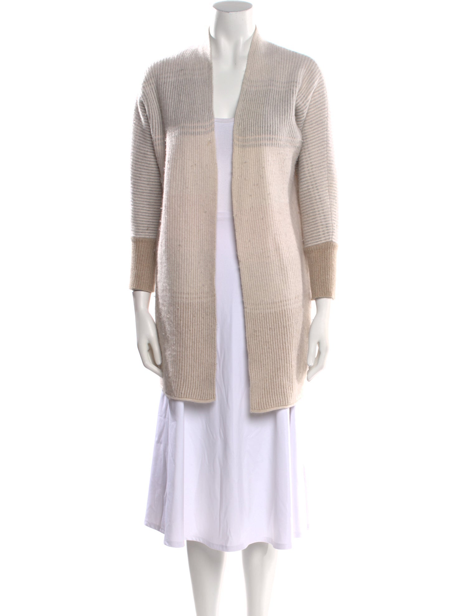 Forte Cashmere Cashmere Colorblock Pattern Sweater