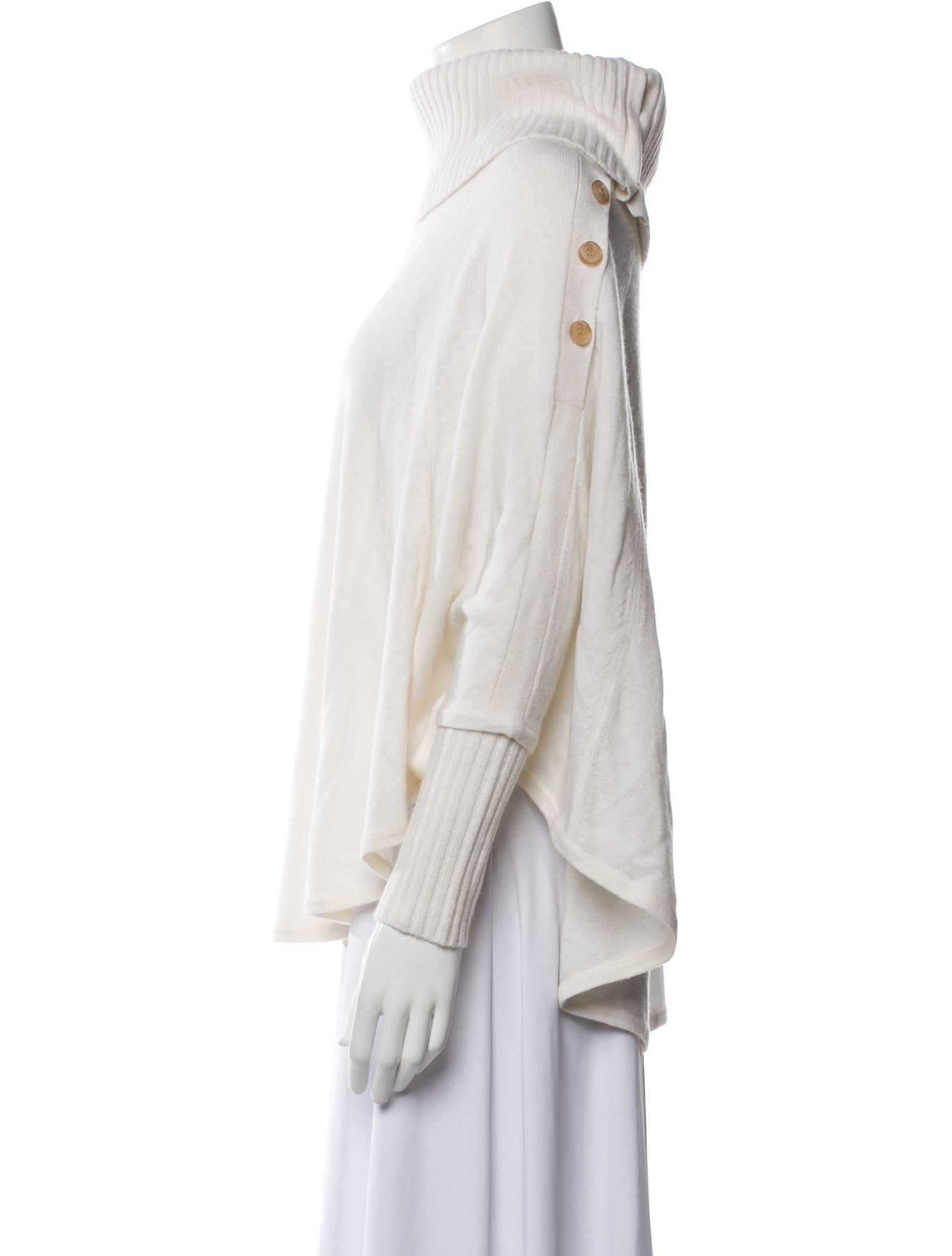 Forte Cashmere Cashmere Turtleneck Sweater