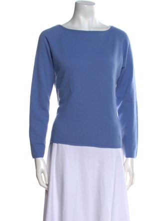 Forte Cashmere Cashmere Bateau Neckline Sweater