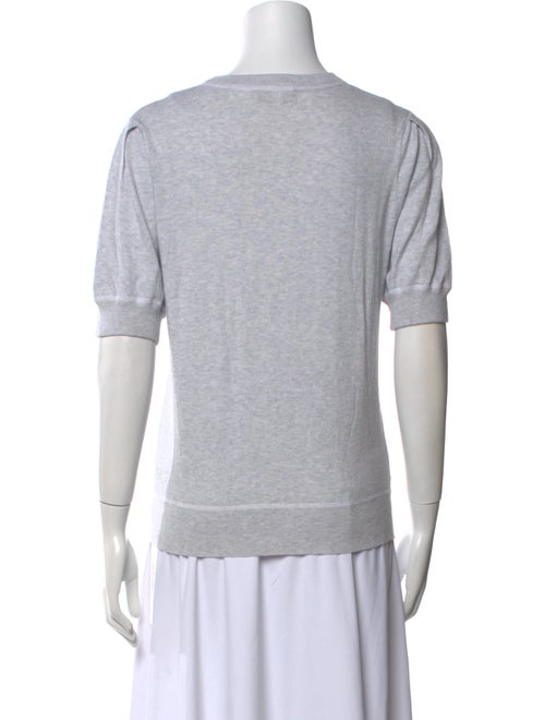 Forte Cashmere Crew Neck Short Sleeve T-Shirt