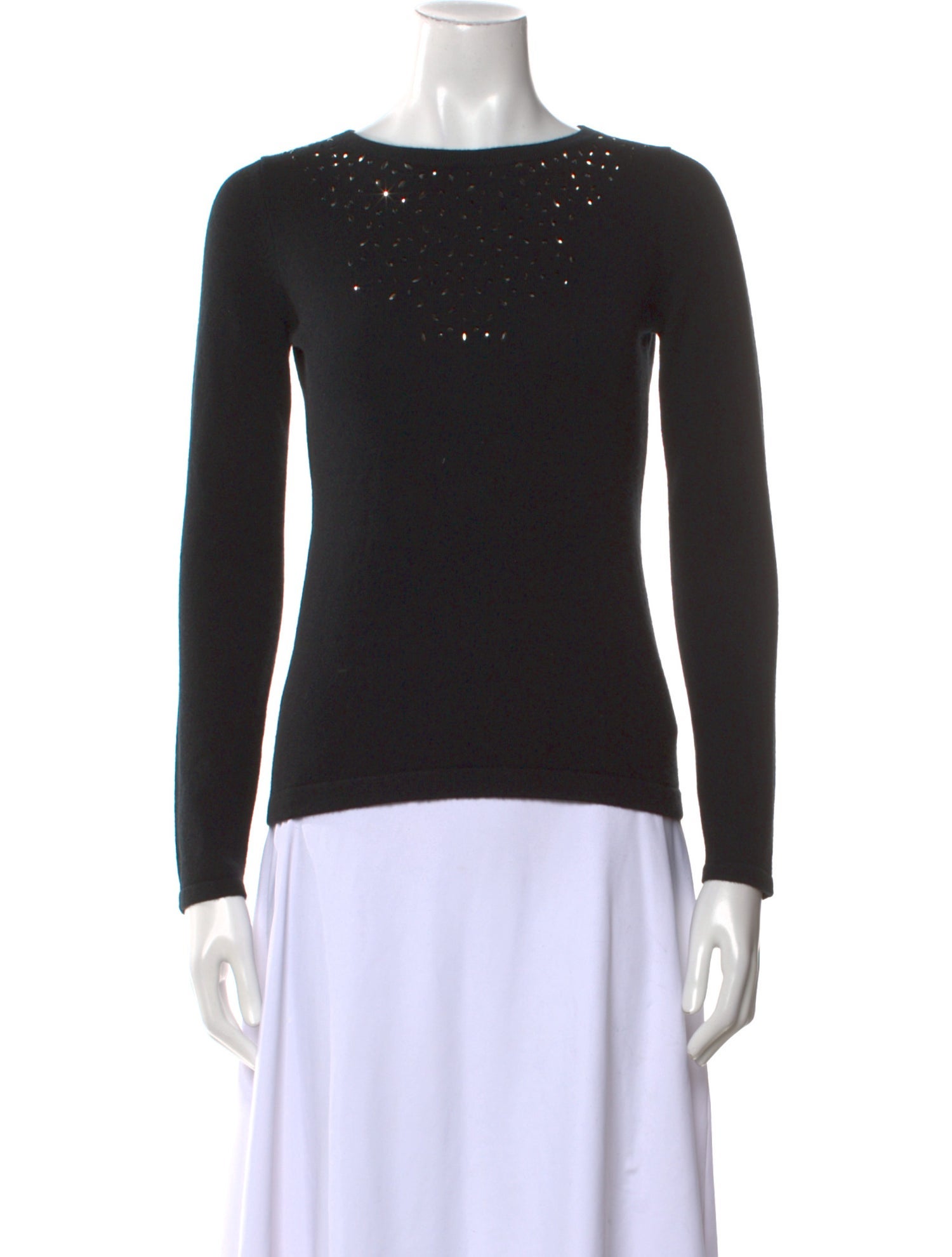 Forte Cashmere Cashmere Bateau Neckline Sweater