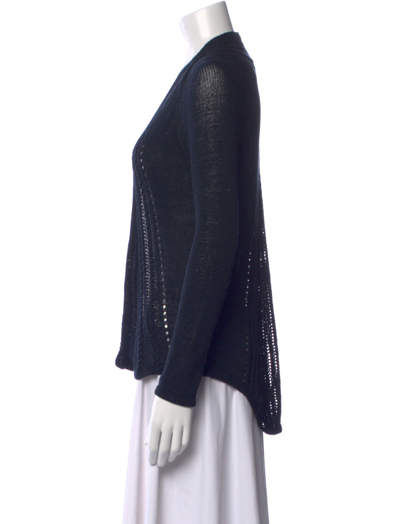 Forte Cashmere Open Front Sweater