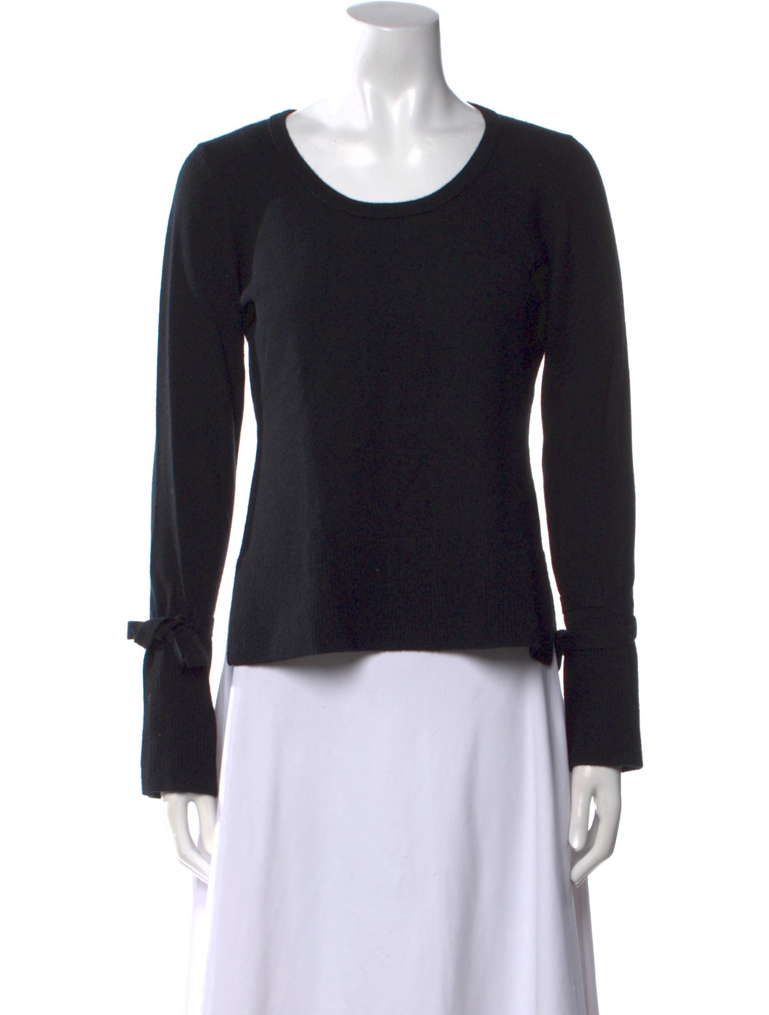 Forte Cashmere Cashmere Scoop Neck Sweater