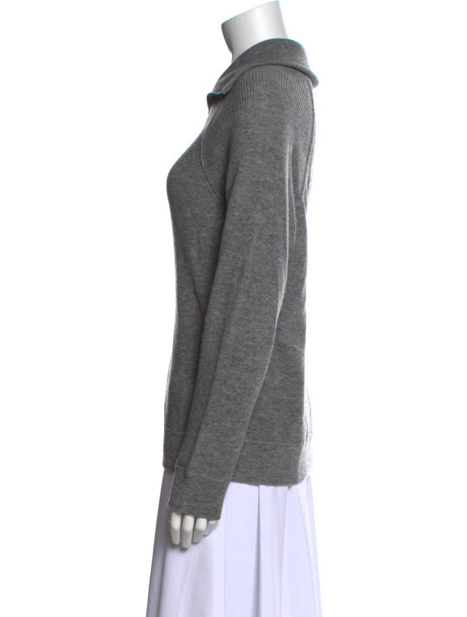 Forte Cashmere Wool V-Neck Sweater w/ Tags