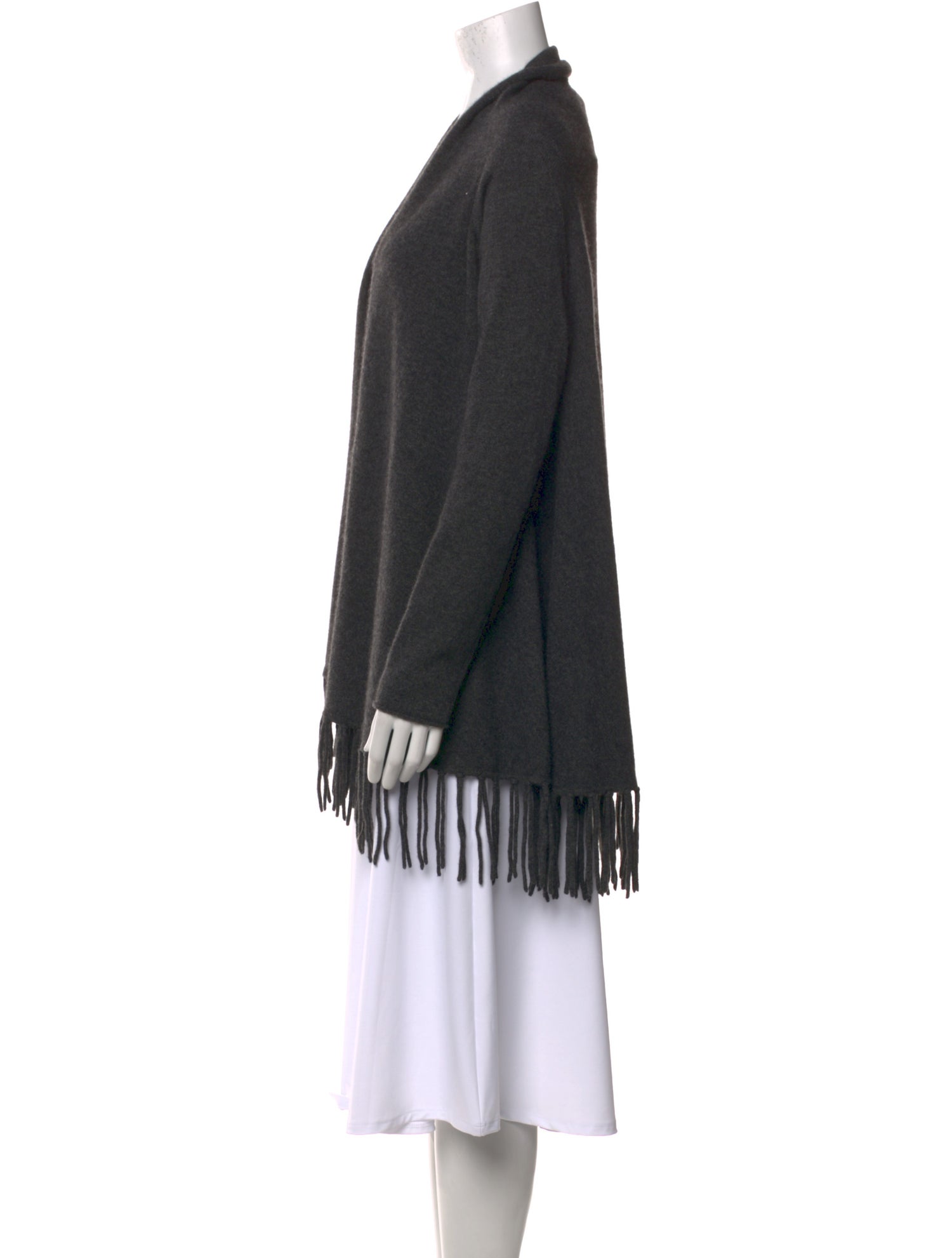 Forte Cashmere Cashmere Open Front Sweater