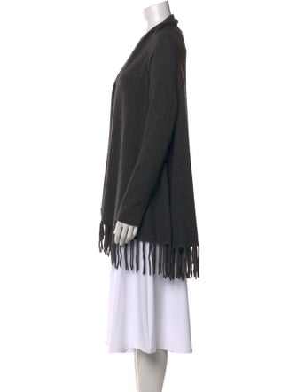 Forte Cashmere Cashmere Open Front Sweater