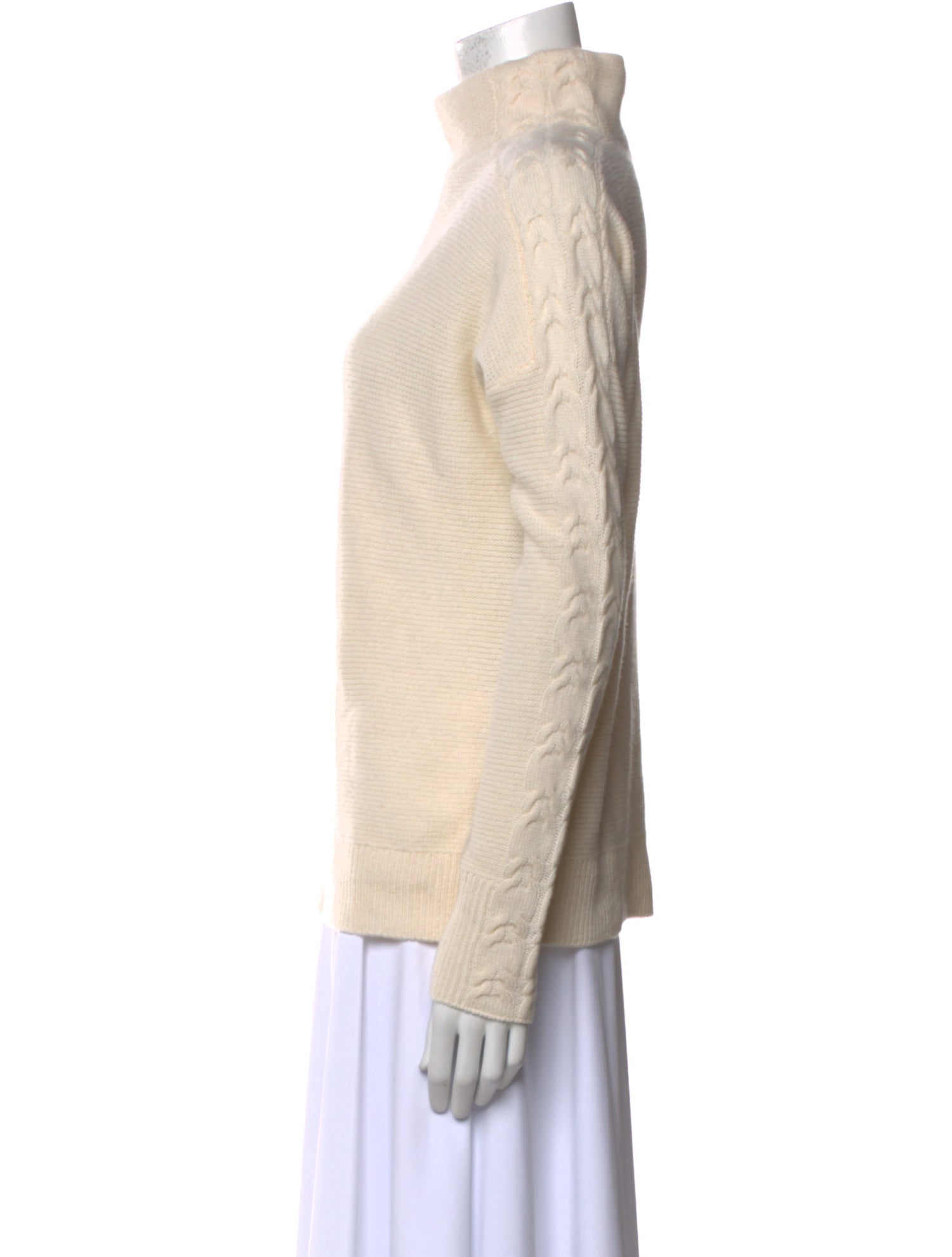 Forte Cashmere Cashmere Turtleneck Sweater