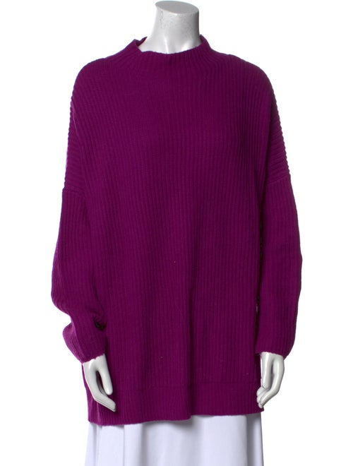 Forte Cashmere Mock Neck Sweater