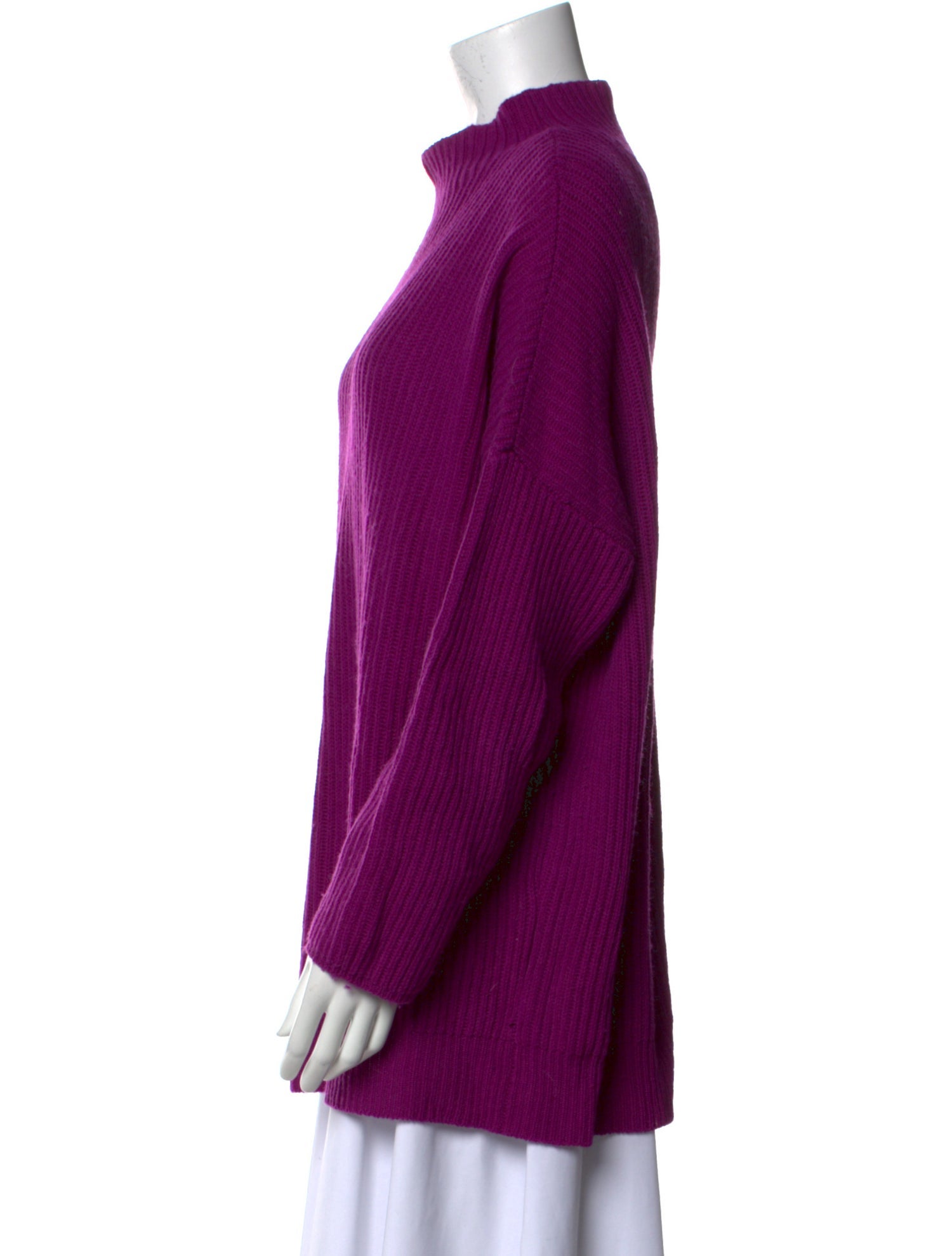 Forte Cashmere Mock Neck Sweater