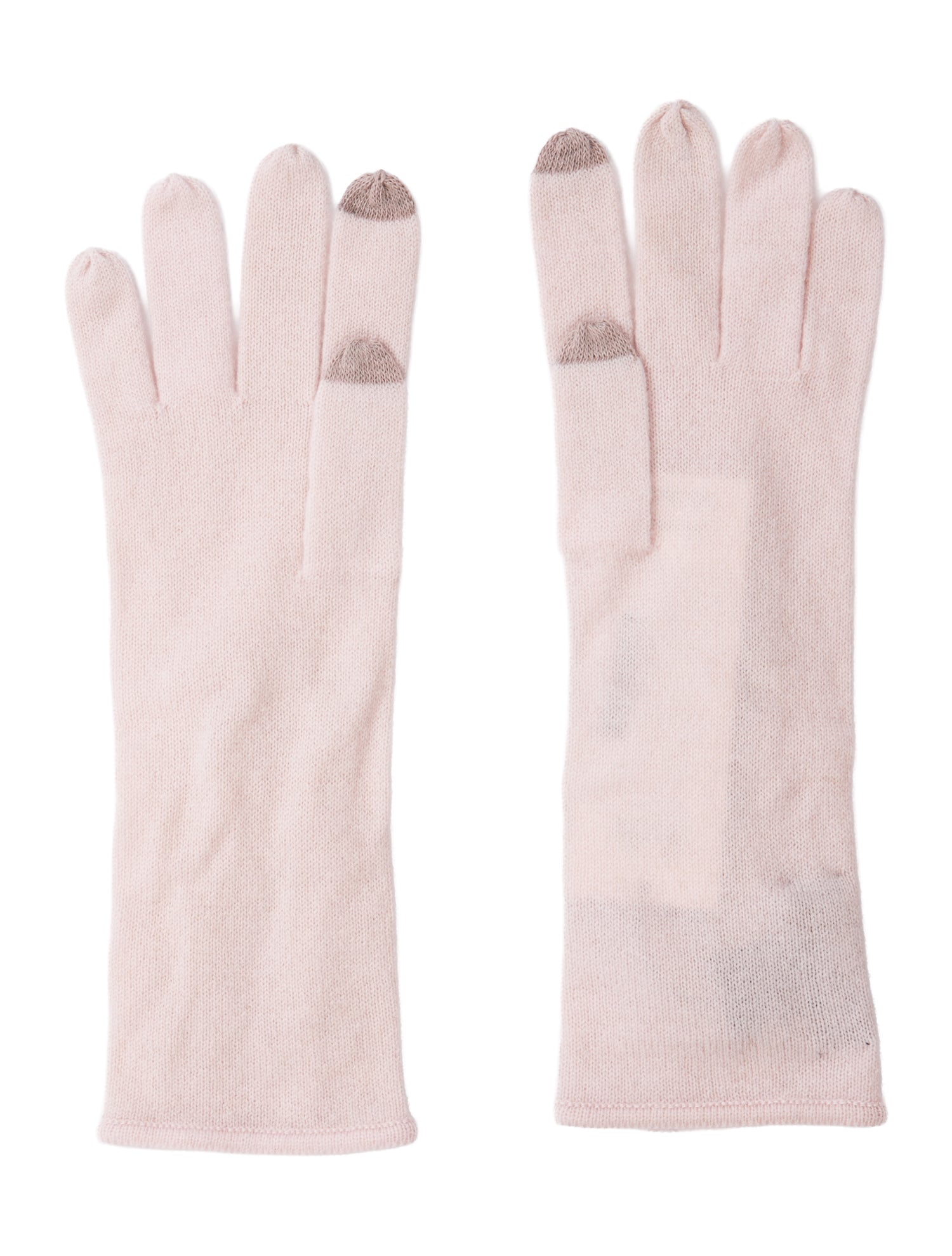Forte Cashmere Rib Knit Gloves