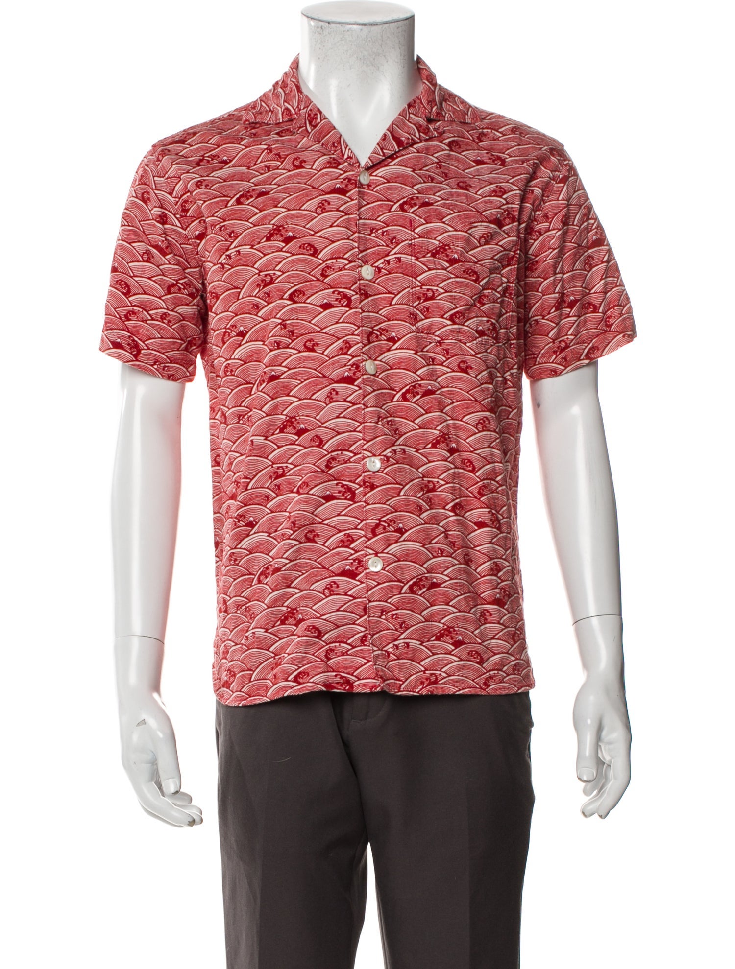Freenote Cloth Printed Short Sleeve Shirt