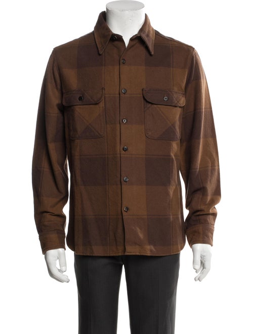 Freenote Cloth Plaid Print Utility Jacket