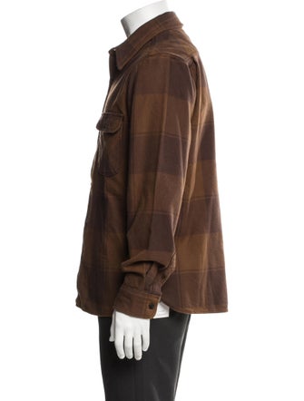 Freenote Cloth Plaid Print Utility Jacket