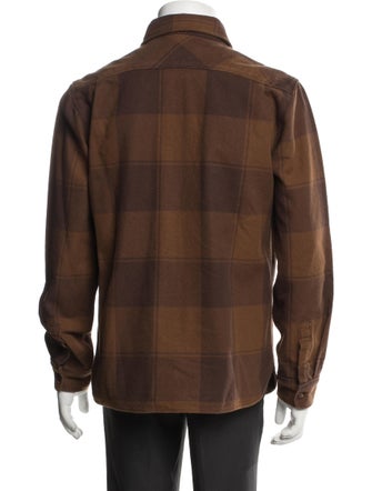 Freenote Cloth Plaid Print Utility Jacket