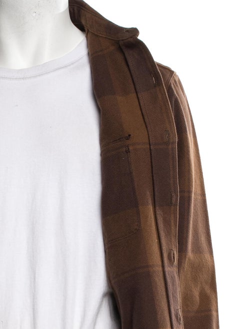 Freenote Cloth Plaid Print Utility Jacket