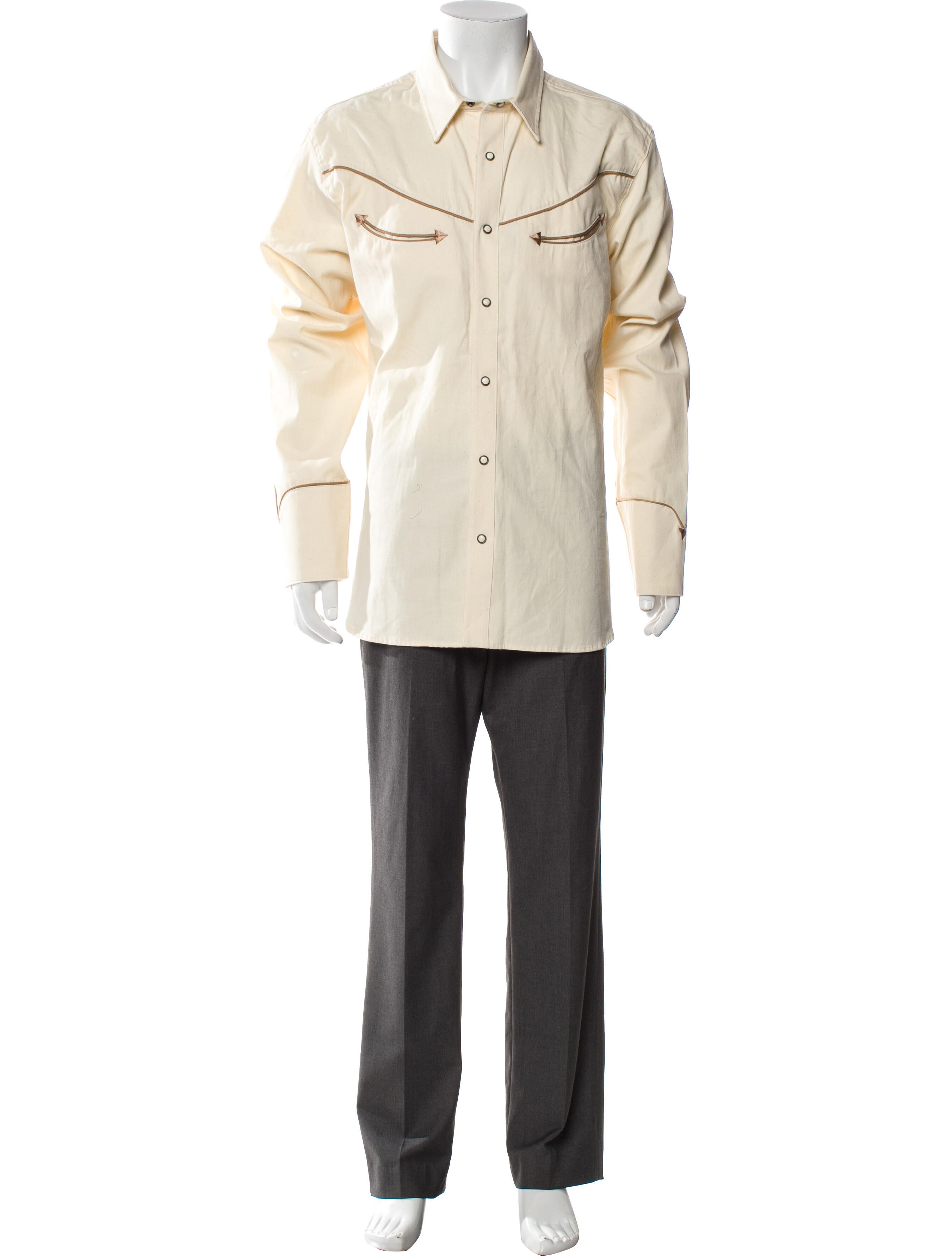 Freenote Cloth Long Sleeve Dress Shirt