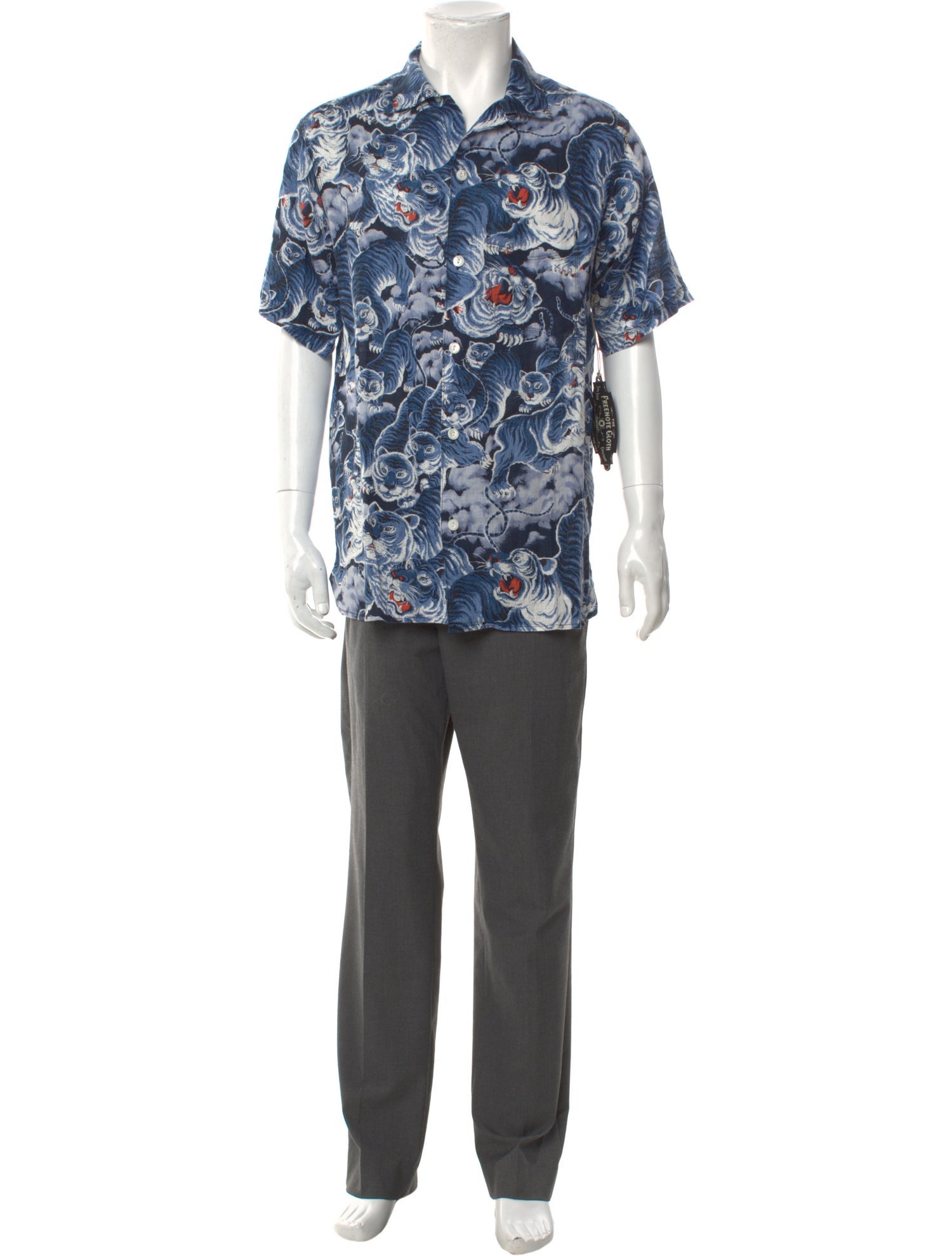 Freenote Cloth Linen Printed Shirt