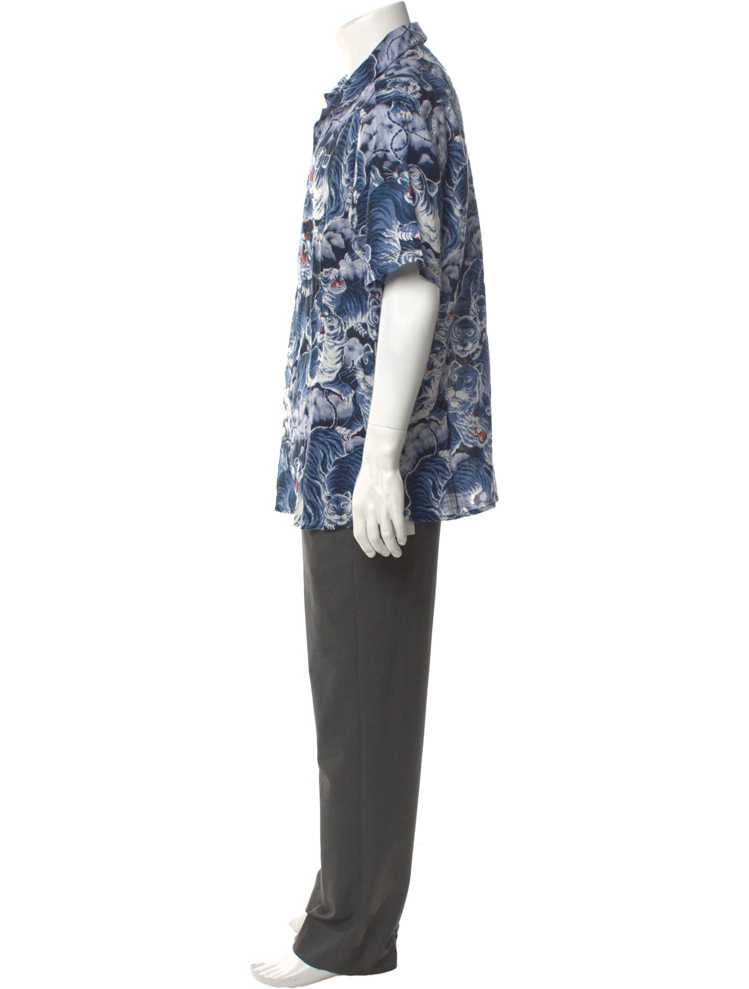 Freenote Cloth Linen Printed Shirt