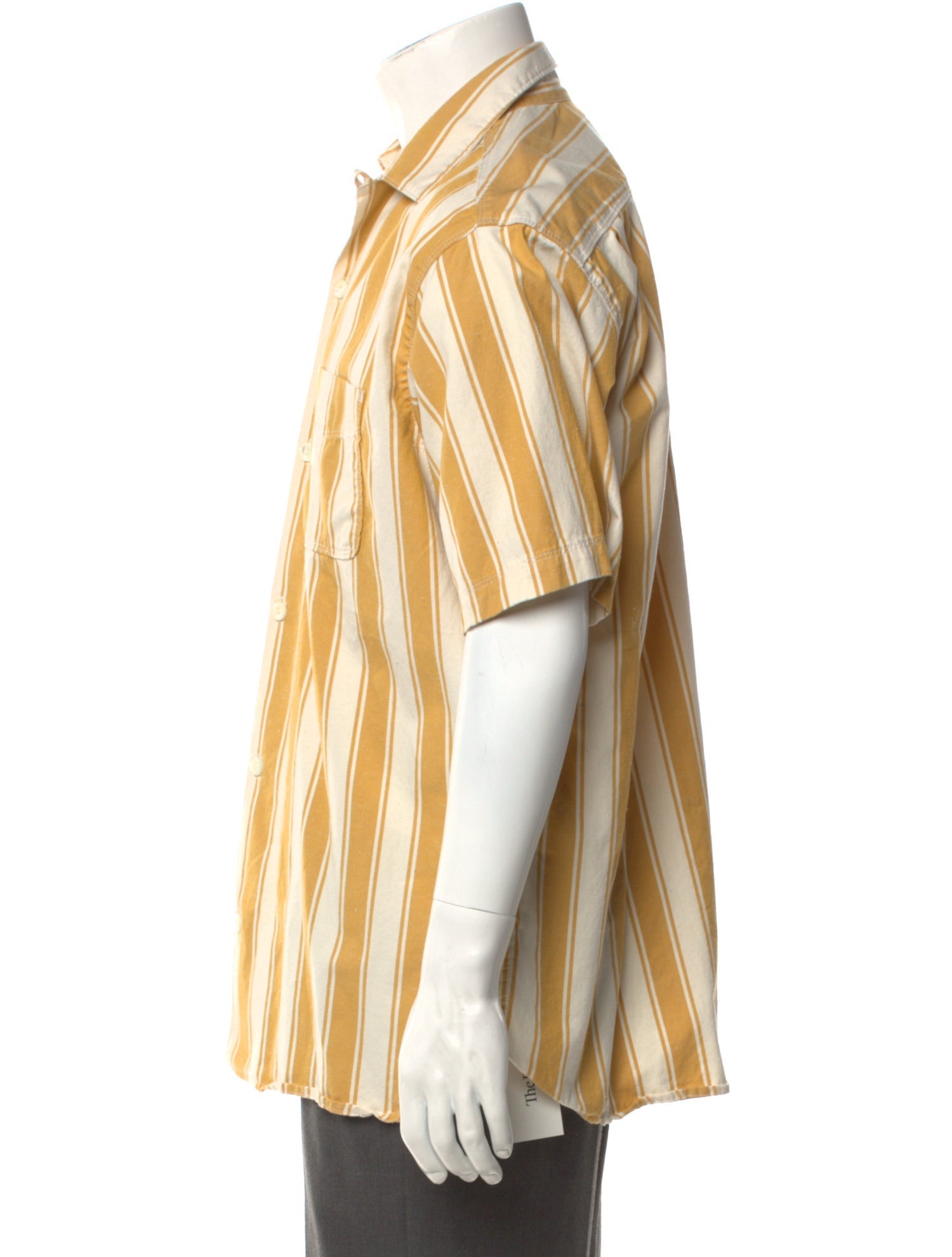 Freenote Cloth Striped Short Sleeve Shirt