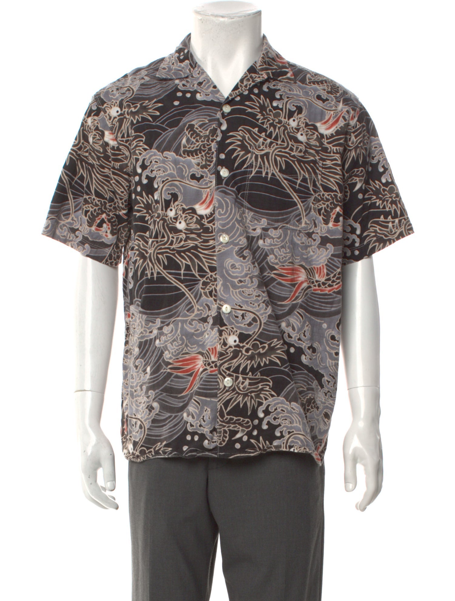 Freenote Cloth Printed Short Sleeve Shirt