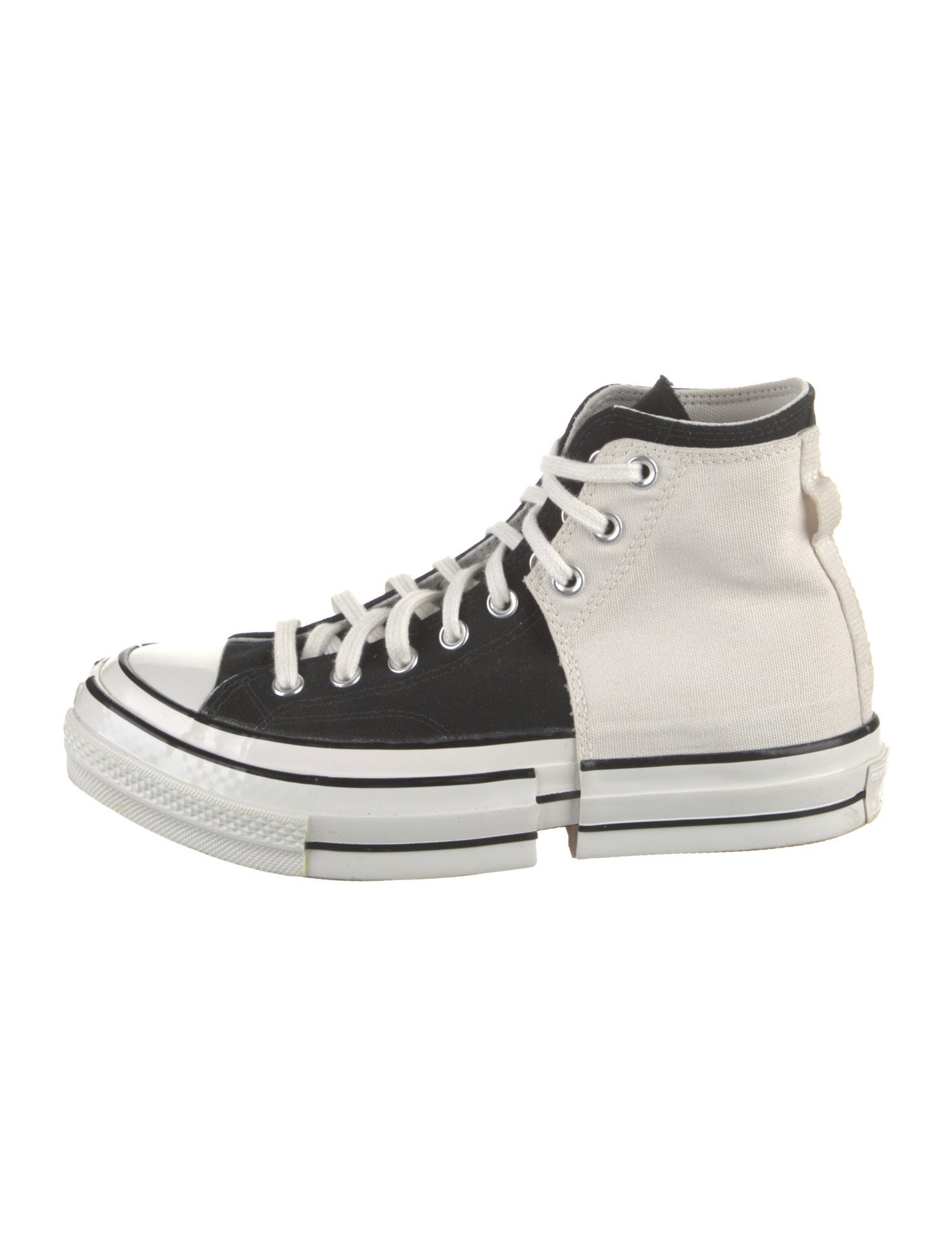 Feng Chen Wang x Converse Canvas Colorblock Pattern Sneakers