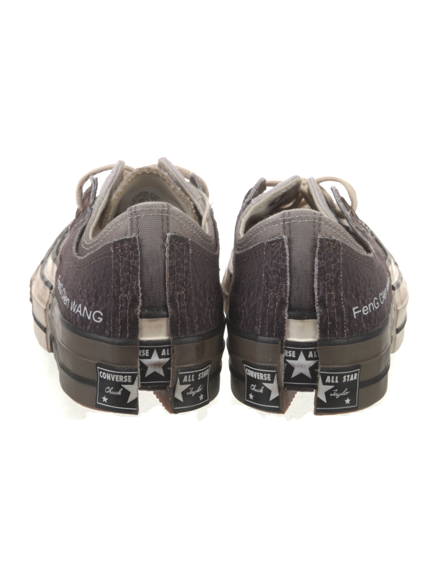 Feng Chen Wang x Converse Canvas Printed Sneakers